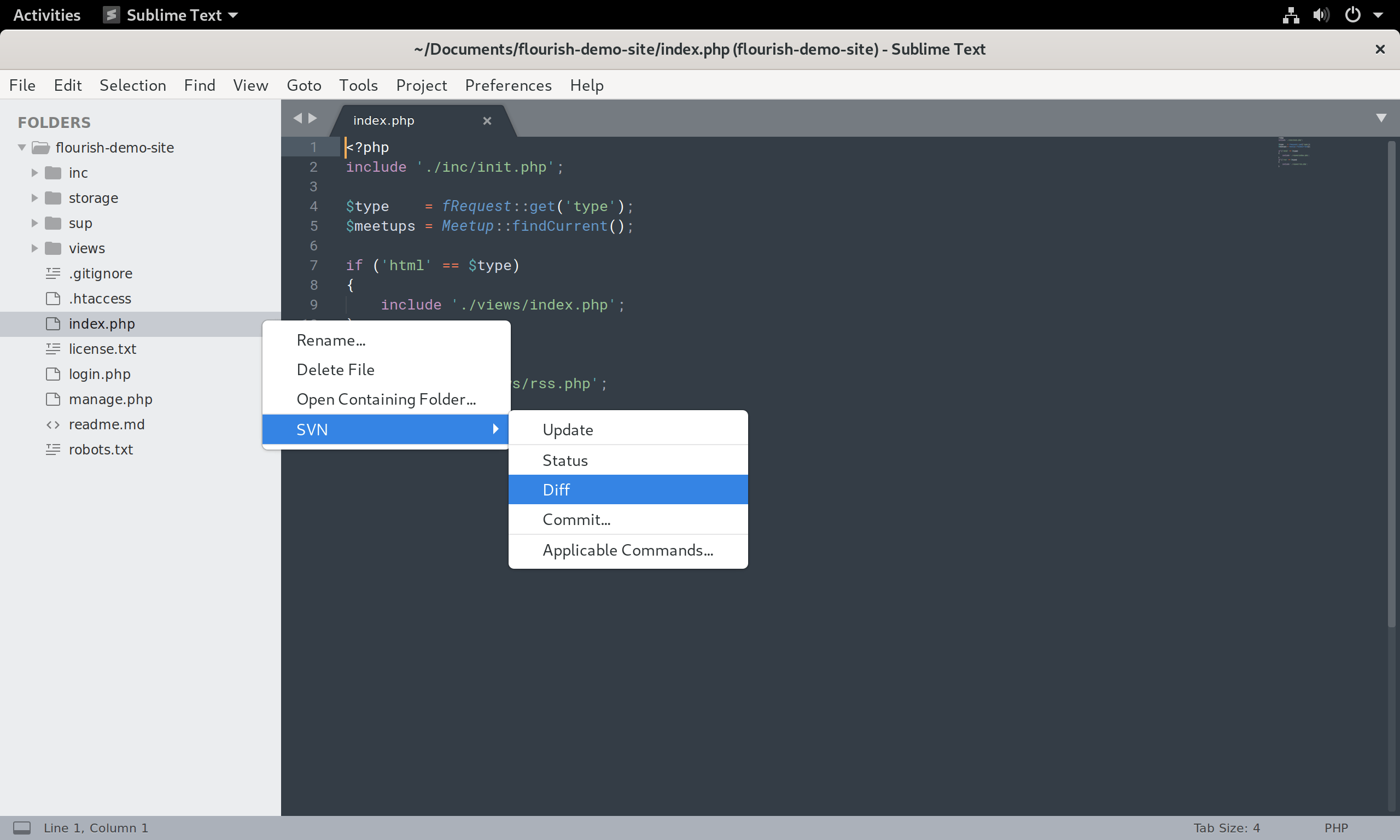 Usage SVN For Sublime Text Products Codex Non Sufficit